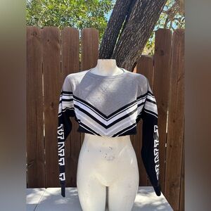 Pink  Victoria's Secret Custom Reworked crop top size M.